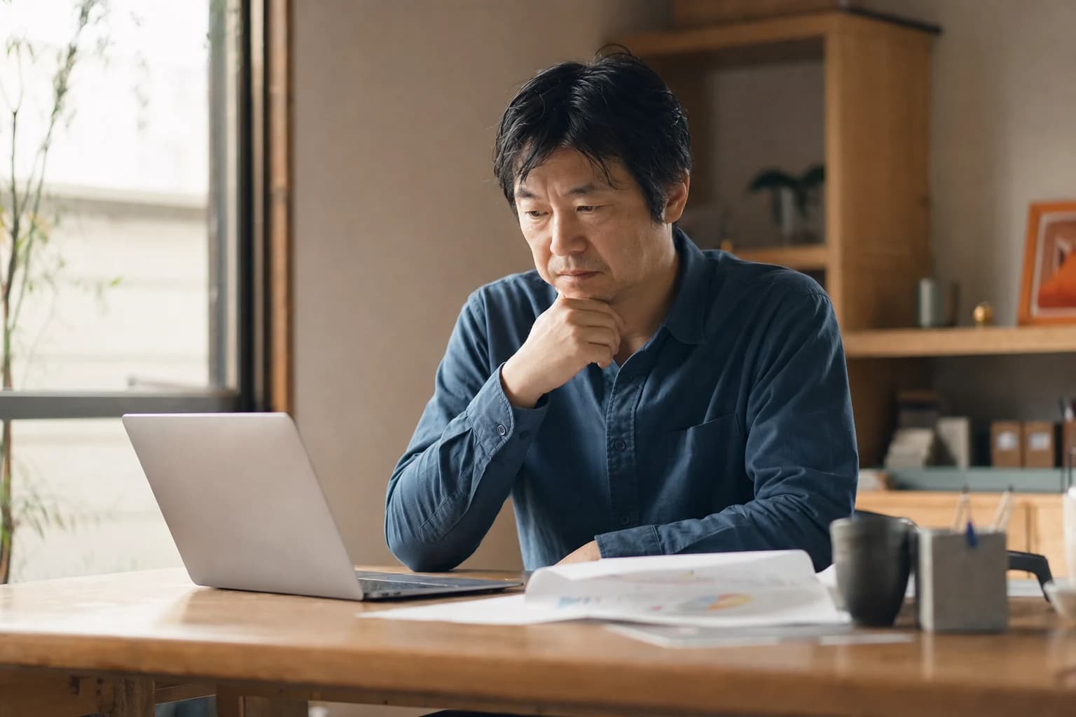 AI導入をどこから始めるか考え込む経営者