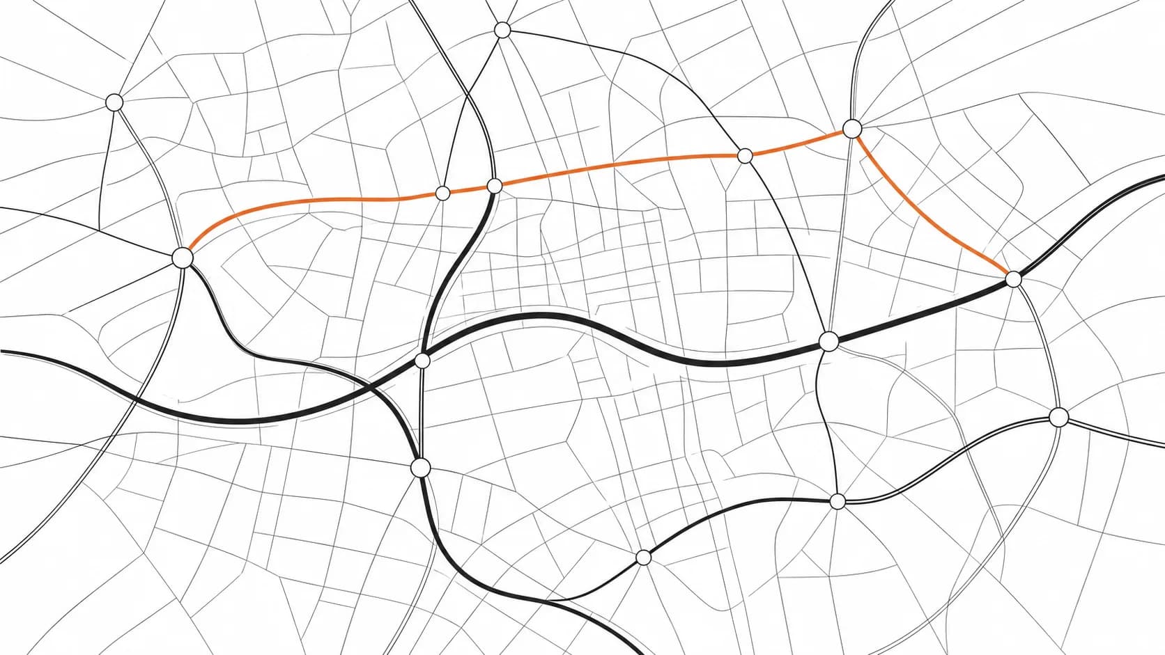 配車と稼働の推移を細線のグラフと時間帯の帯で示した図版
