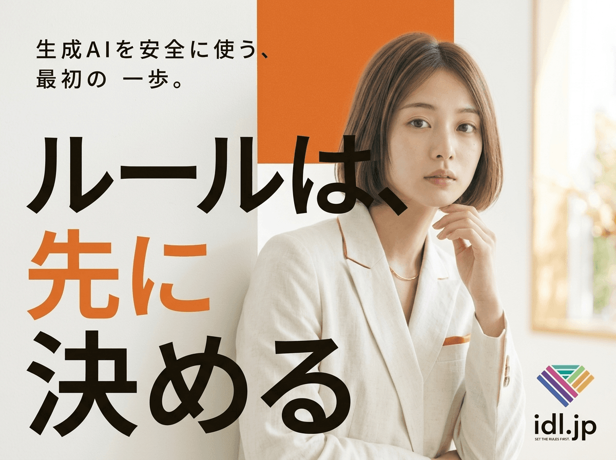 生成AIを社内で使う前に、決めておくべきルールは?