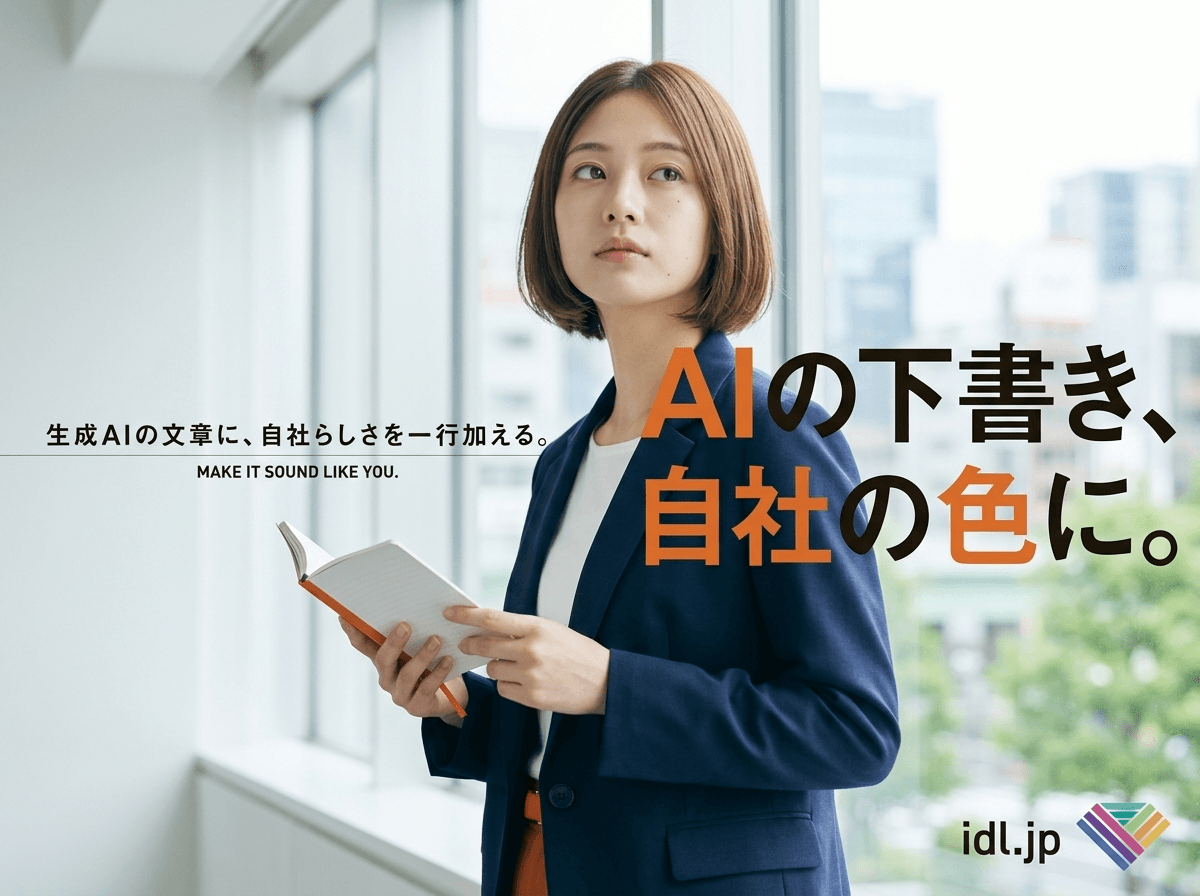 生成AIで書いた文章に、自社らしさを出すには?