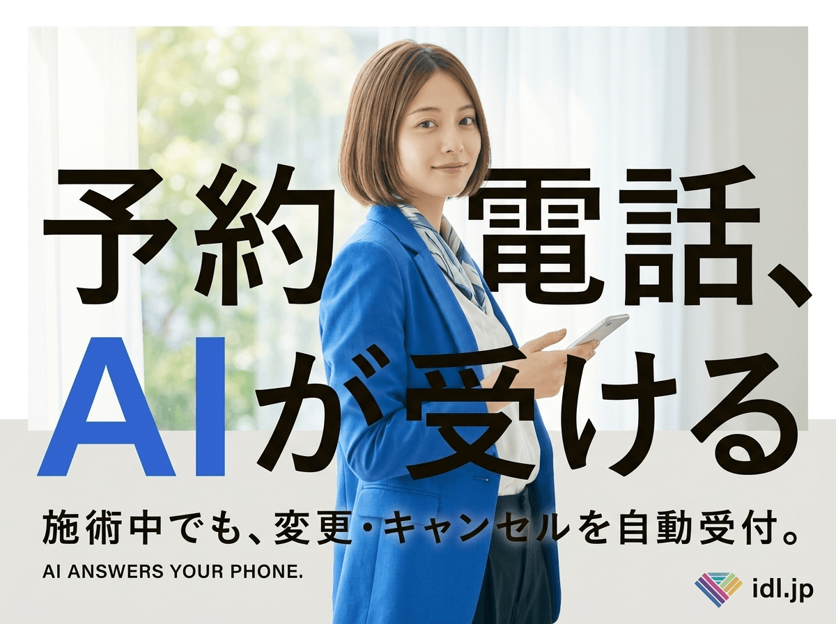 美容室の予約変更・キャンセル電話をAIに任せるにはどうすればいい？