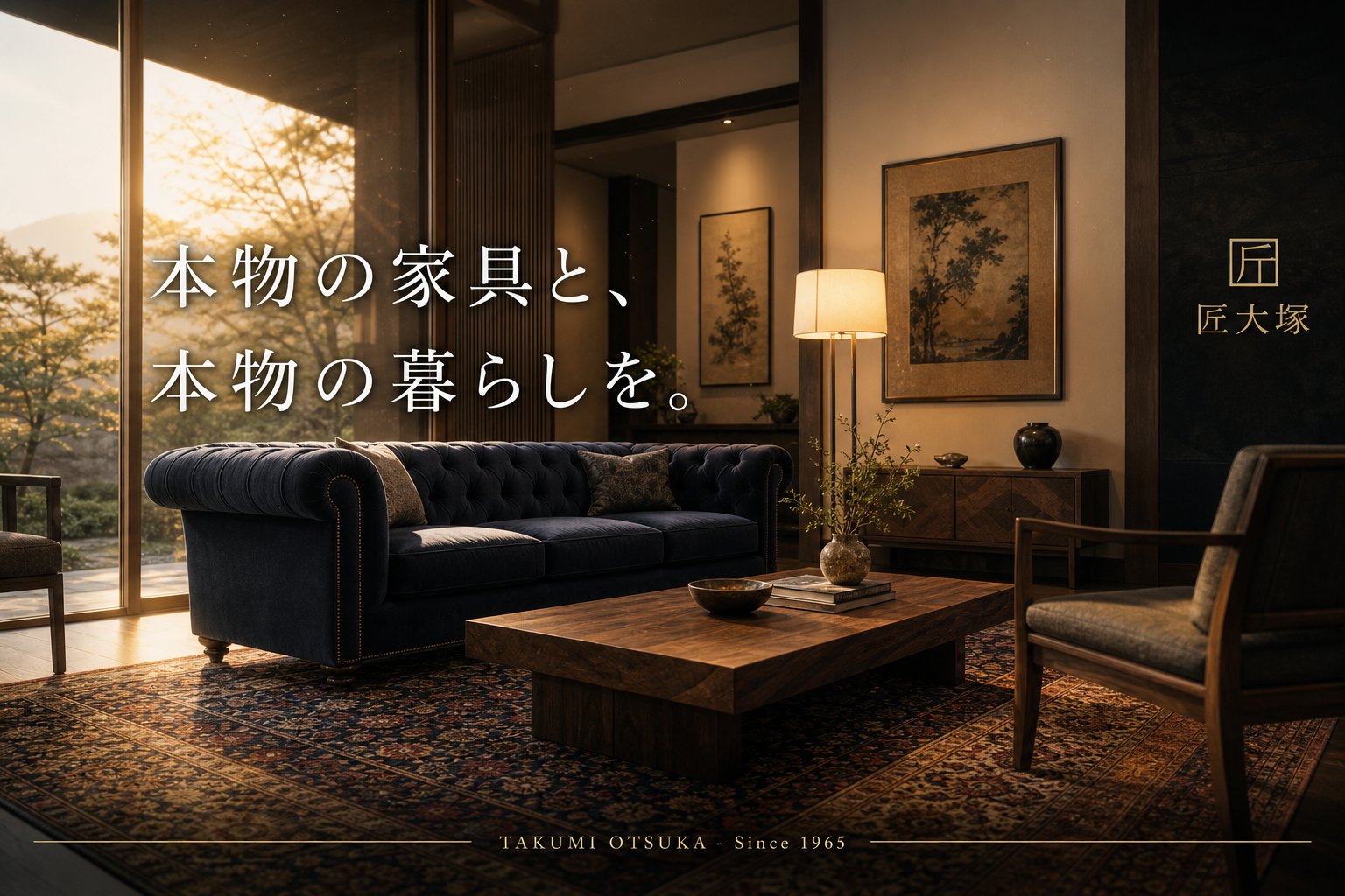 LP ヒーロー — 高級リビング