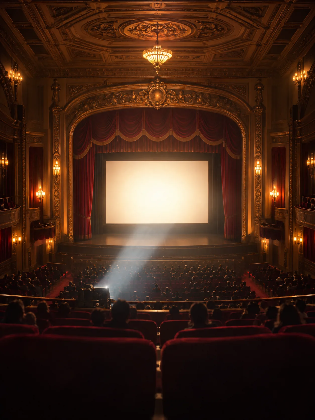 映画館の内観を表現した招福藤のイメージ画像